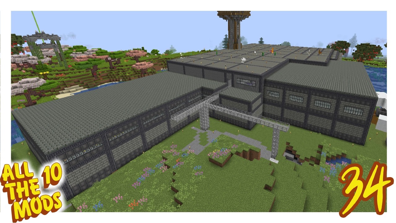 All The Mods 10 (S2) - EP 34 - Brand New Base Upgrade - YouTube