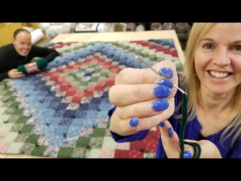 How to HAND-TIE Your Quilt AT HOME With Matt and Donna!