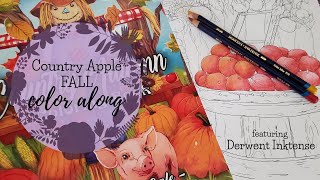 Adult Coloring | Country Apple Fall Color Along {Part 1}