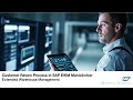 Customer Return Process in SAP EWM | Step-by-Step Explanation with Real-Time Scenario