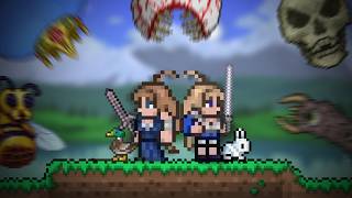 2 VTubers Try Terraria for the First Time! screenshot 1