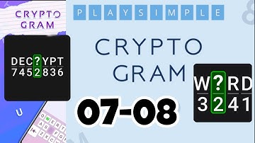 PlaySimple CRYPTOGRAM level 7 8