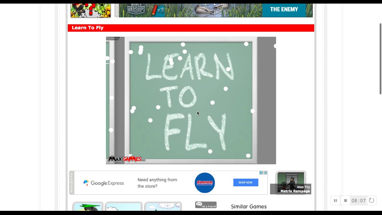 Play Learn To Fly ep. 2 | Max Games - YouTube