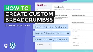 How to Create Custom Breadcrumbs Function with Yoast