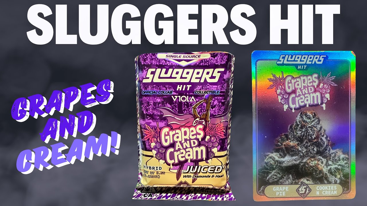 SLUGGERS HIT JUICED JOINTS Review: Grapes & Cream (🍇🍦⛽️)