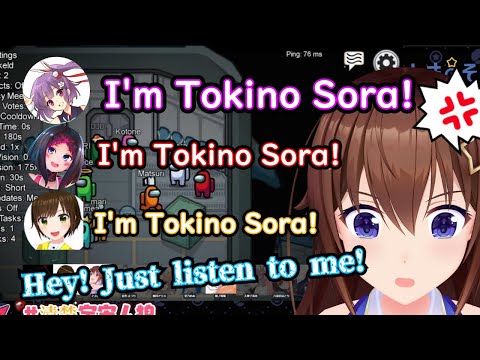 Unusually angry Sora-chan - Tokino Sora - Azki - Tenjin Kotone【 Hololive ▷ Eng sub】
