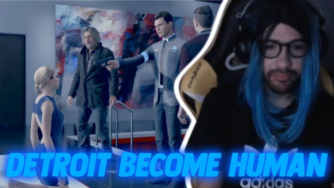 (DETROIT BECOME HUMAN #9) ESSA MARICONA É UÓ! - Samira Close