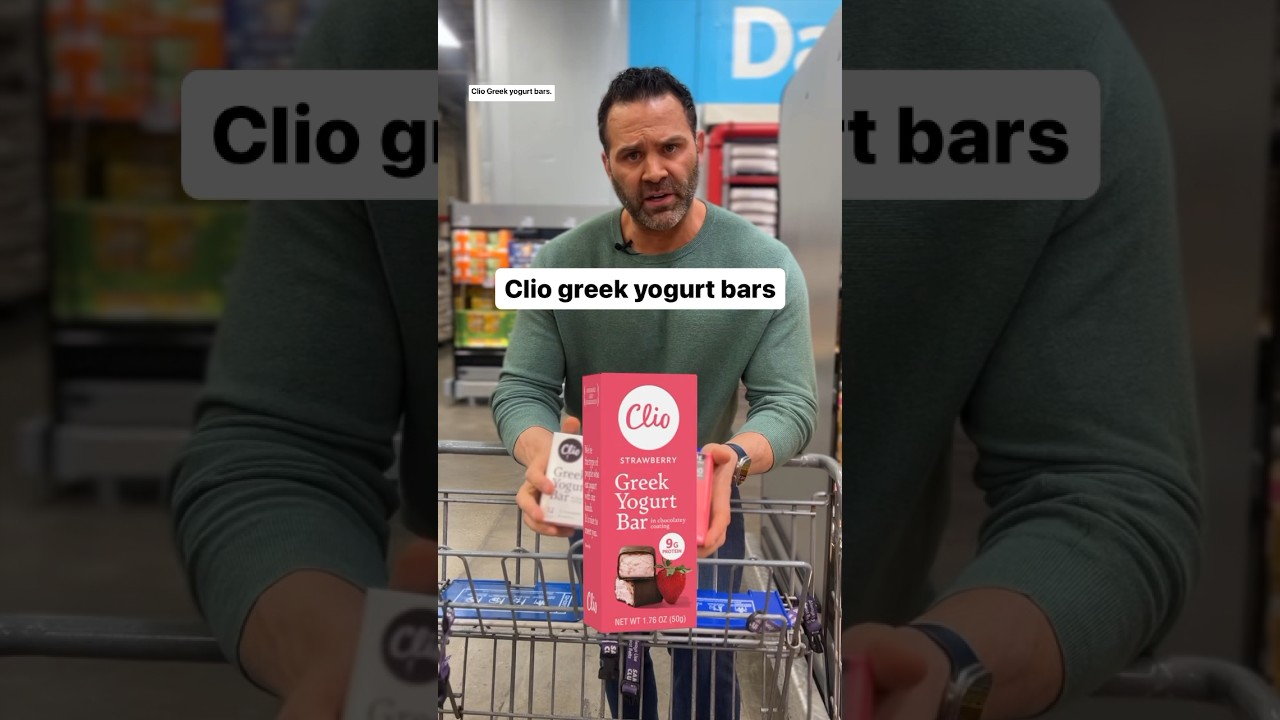 Clio Greek Yogurt Bars
