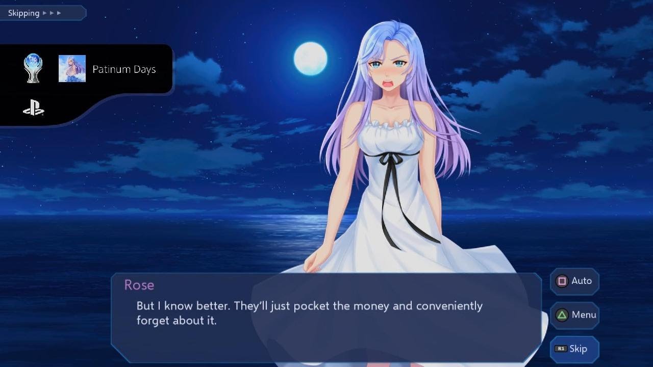 7 Days of Rose ps4/ps5 platinum