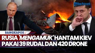 Russia Goes on a Rampage, Hitting Ukraine with 39 Missiles and 420 Drones