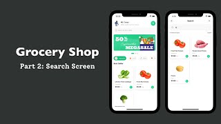 React Native: Grocery Shop Part 2 | Search Screen