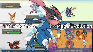 Completed Pokemon Gba Rom Hack with Mega Evolution, 721 Pokemon, New story & Region, Legendaries