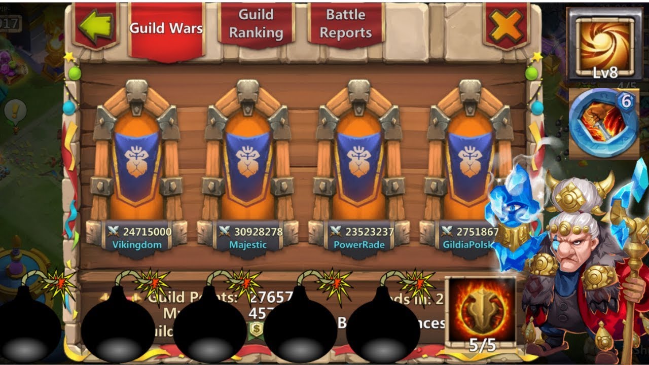 MA HATMA | SACRED LIGHT | 12 SKILL | GUILD WARS | CASTLE CLASH