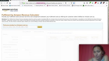 How to Find FBA Revenue Calculator for Australia