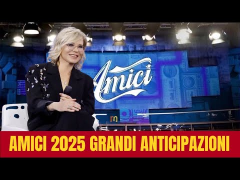 Video Amici 2025: data di inizio, anticipazioni e sorprese