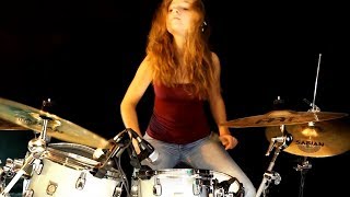 DIO (Lock Up The Wolves); drum cover by Sina