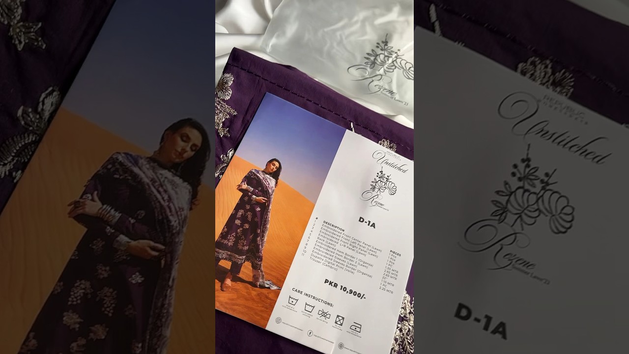 Republic – Lawn Embroidered Order Now at www.mydrobe.pk 