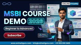 MSBI Course Demo 2026 | SSIS, SSRS & SSAS Beginner Tutorial | Certification Path | OnlineITGuru