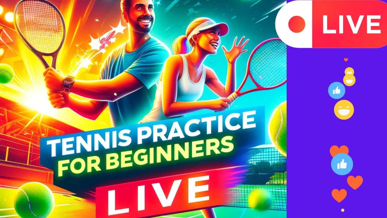 Easy Tennis Start Live Stream - Tennis Beginner Lesson