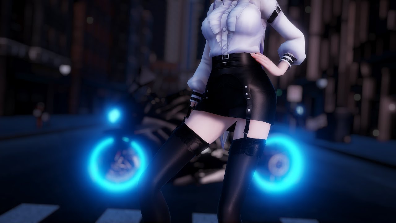 【MMD】Black Mamba (aespa 에스파)【Haku】