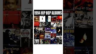 1994 Hip Hop Albums #1994 #hiphop #albums