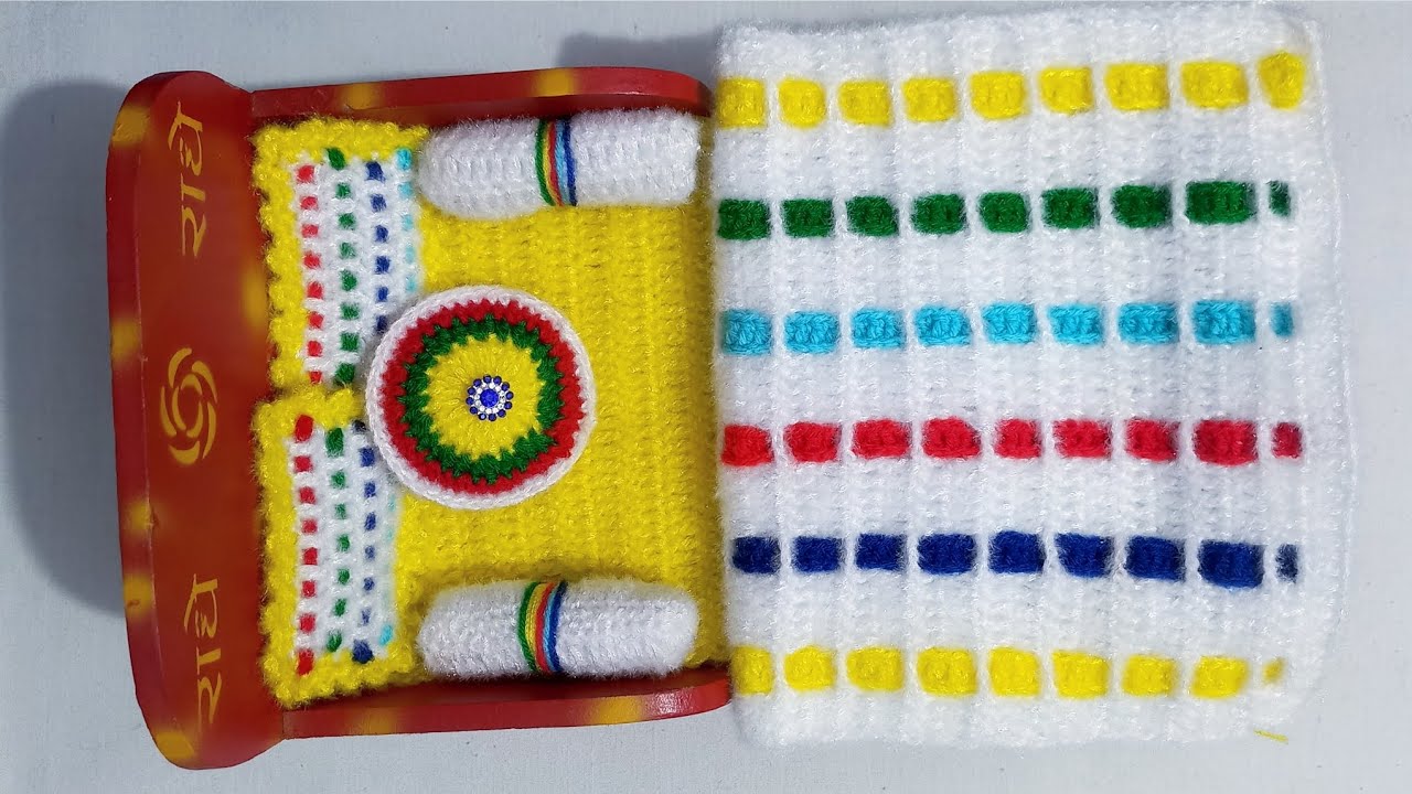 Ladoo Gopal Bed Set बनाइए || With pillow @SHRI HARI Crochet Knitting shrihsri