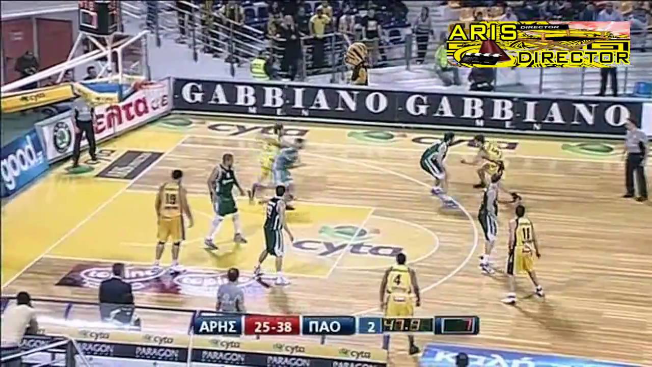 Aris vs. Panathinaikos 69-75 (Esake A1 - 2010/2011)
