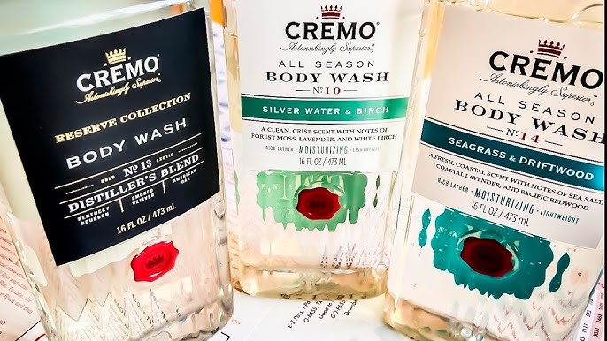 Cremo Body Wash, All Season, Bourbon & Oak, No. 08 - 16 fl oz