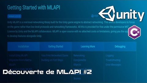 Prise en main de MLAPI pour Unity #2 - Sync Mouvement