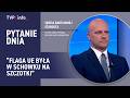 Sędzia Starosta: Flaga UE była w schowku na szczotki | PYTANIE DNIA