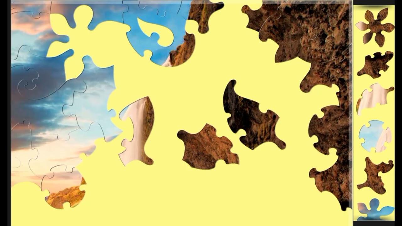 Seljalandsfoss Waterfalls, Iceland🧩❤️🙂