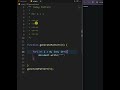 How to Print a Square Pattern using JavaScript!💻 #shorts