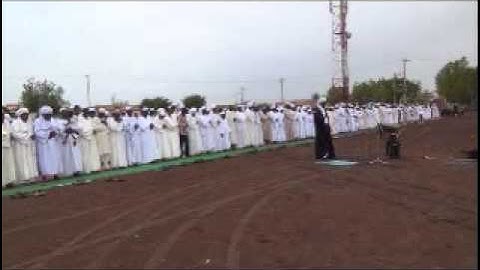صلاة العيد : سورة الفاتحة و آيات من سورة الإسراء - الشيخ عادل عبدالوهاب