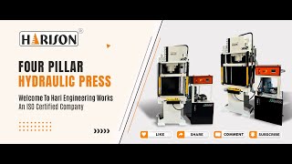 Four Pillar Hydraulic Press Hari Engineering Works