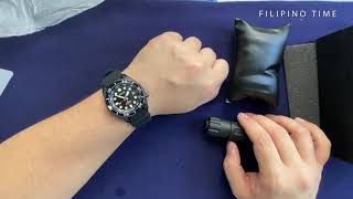 Unboxing: Seiko Prospex Black Series Limited Edition Marinemaster MM300  SLA035J1 - YouTube