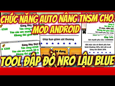 Video NRO Blue Bản Mod Tự Động Cộng Tiềm Năng- Tool Hack Mod... - youtube