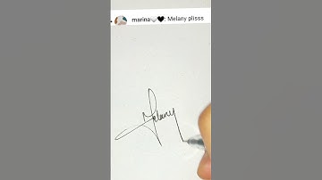 M letter signature #shorts #signaturestyle #youtubeshorts