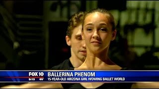15yearold Arizona girl wows the ballet world