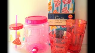 Huge Dollar Tree Haul!! --NEW CANDLES & SPRING DISHWARE!! (April2017)