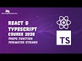 #018 - Tutorial React &amp; TypeScript - Props Function Perimeter Strings
