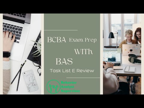 Free BCBA Task List Review E-7