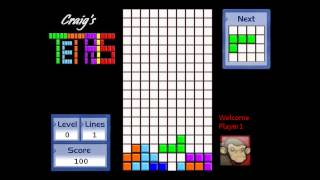 Tetris by Craig Holland | XNA Project