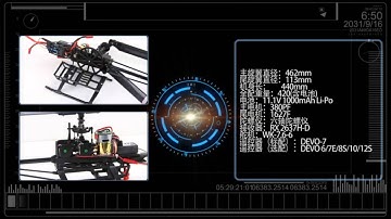 Master CP New 6-axis flight control system Electric Helicopter