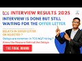 TCS Interview Results Update 2025 | Why Offer Letters Are Delayed? Rejection or Hiring Pause?