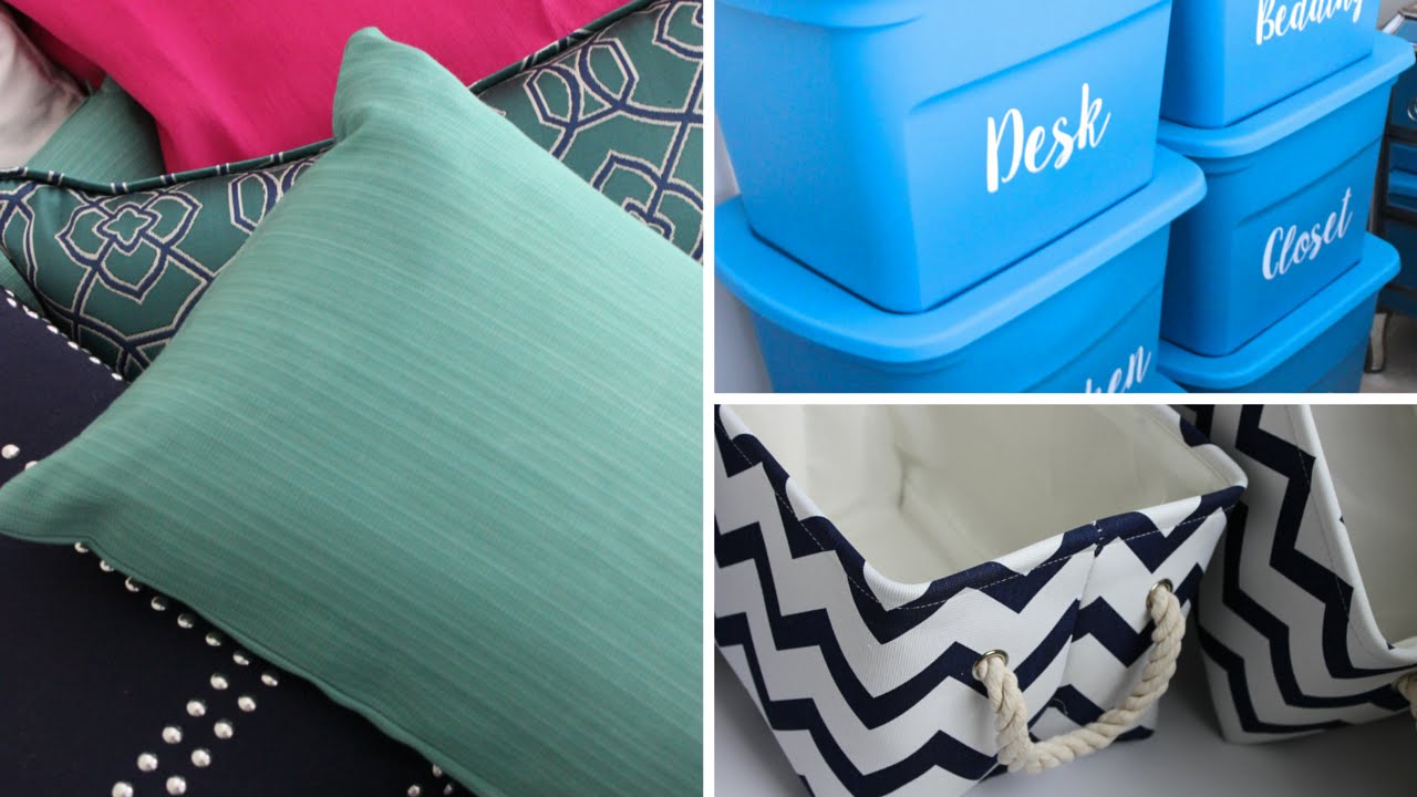 Dorm Room Tips Haul Decor And Organization Youtube