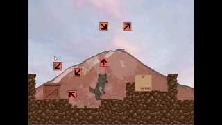 Forkits Engine demo 5 - Arrow Box Volcano