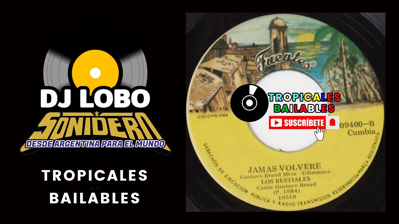 JAMAS VOLVERE - LOS BESTIALES (AUDIO FULL) (CANTA : Gustavo Brand) ℗ © 1984