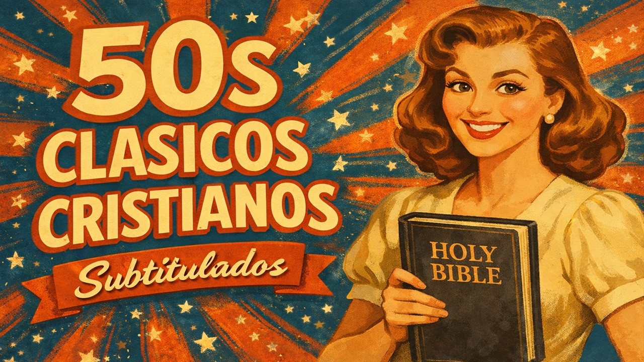 Clásicos Éxitos Cristianos Oldies 🔥 La Mejor Música de los 40 y 50 en Inglés Subtitulado