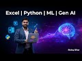 Learn Excel, Python, ML & Gen AI from Scratch | First Lecture | Rising Bihar First Session