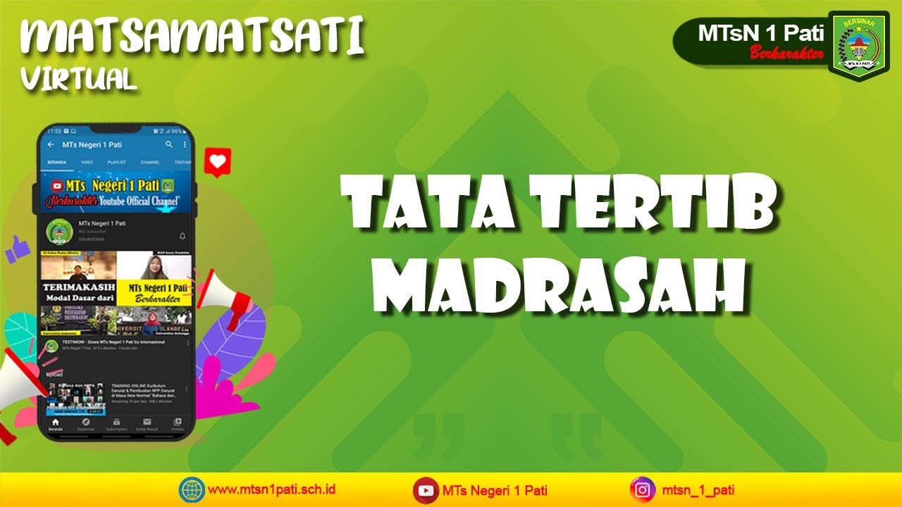 MATSAMA - MTs Negeri 1 Pati (Tata Tertib Madrasah)